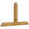 Ekena Millwork Portland Rough Sawn Timber Gable Bracket, Western Red Cedar, 72"W x 42"H x 4"D x 6"F, 14/12 Pitch GBW072X42X0406POR00RWR - alternate 2
